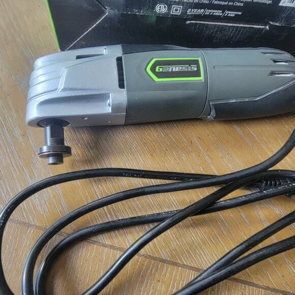 Genesis Multi-Purplose Oscillating Tool and Ryker Hardware 15-Piece Saw Blades - Picture 6 of 10